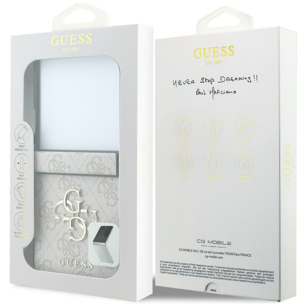 Funda para Samsung Galaxy Z Flip8 F776, Guess, 4G Big Logo, Rosa