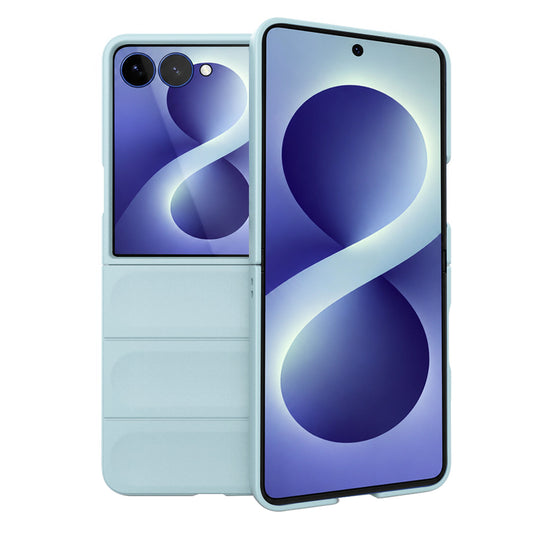 Funda para Samsung Galaxy Z Flip8 F776, Techsuit, Magic Shield, Azul