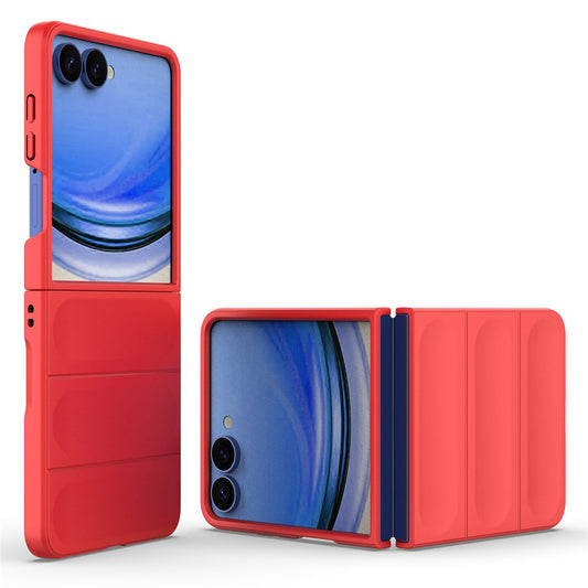 Funda para Samsung Galaxy Z Flip8 F776, Techsuit, Magic Shield, Roja