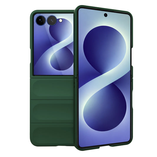 Funda para Samsung Galaxy Z Flip8 F776, Techsuit, Magic Shield, Verde
