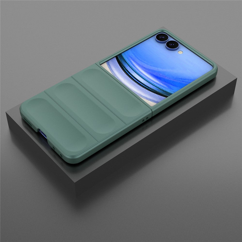 Funda para Samsung Galaxy Z Flip8 F776, Techsuit, Magic Shield, Verde