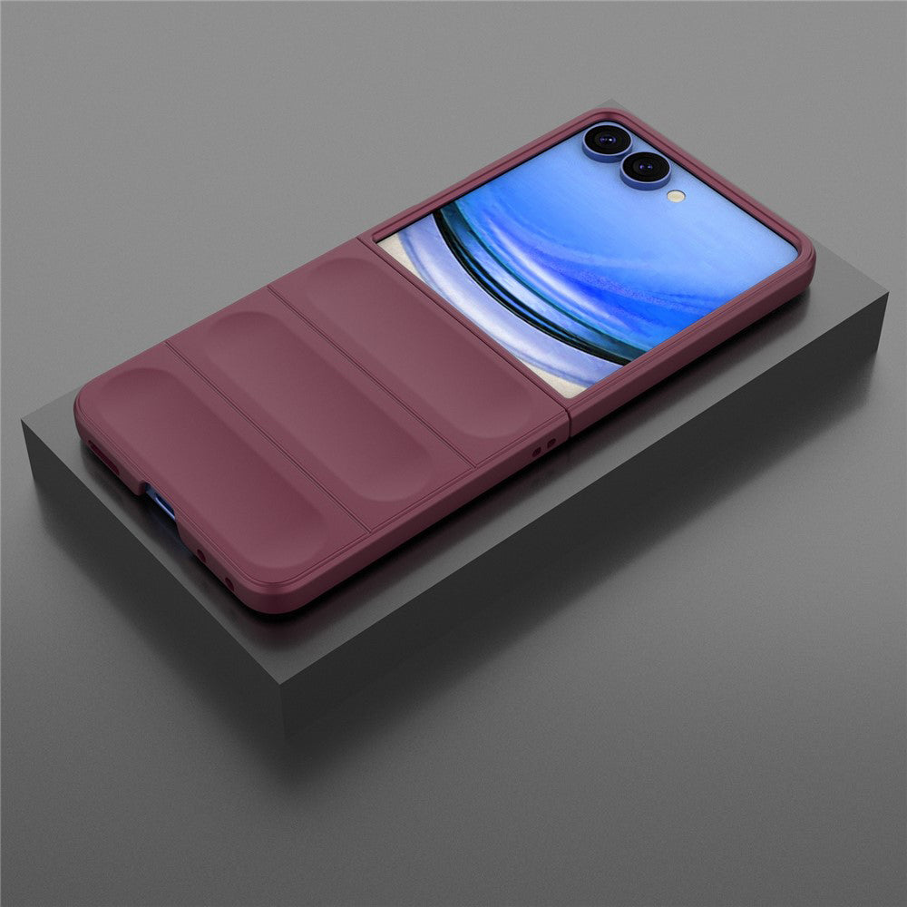 Funda para Samsung Galaxy Z Flip8 F776, Techsuit, Magic Shield, Vino