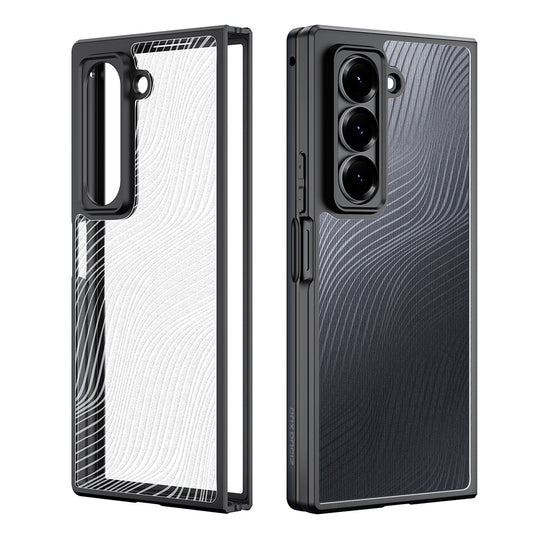 Funda para Samsung Galaxy Z Fold Special, DUX DUCIS, Aimo, Negra