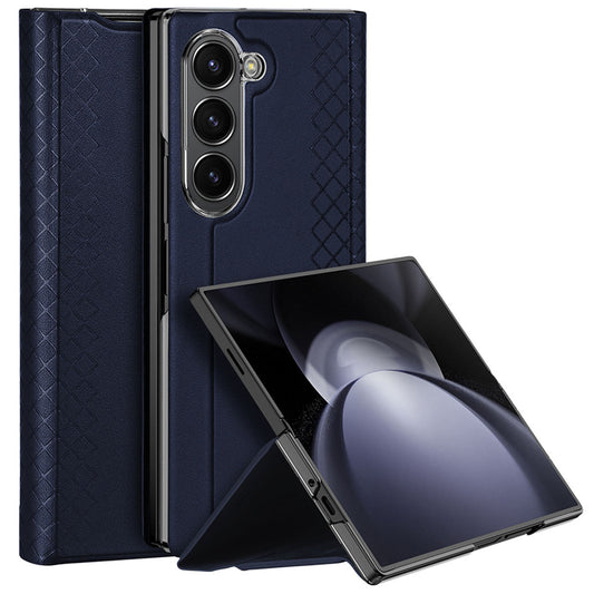 Funda para Samsung Galaxy Z Fold Special, DUX DUCIS, Bril (con soporte para lápiz), Azul