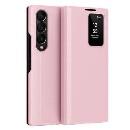 Funda para Samsung Galaxy Z Fold3 5G F926, Techsuit, SmartView, Rosa