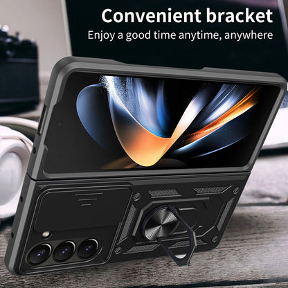 Case for Samsung Galaxy Z Fold5 F946, Techsuit, CamShield, Black