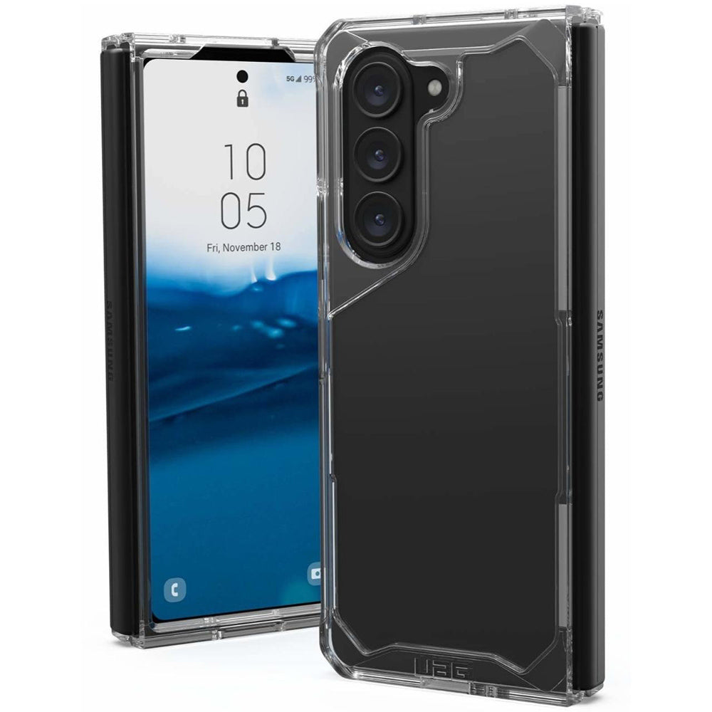 Funda para Samsung Galaxy Z Fold5 F946, Urban Armor Gear, Plyo, Transparente
