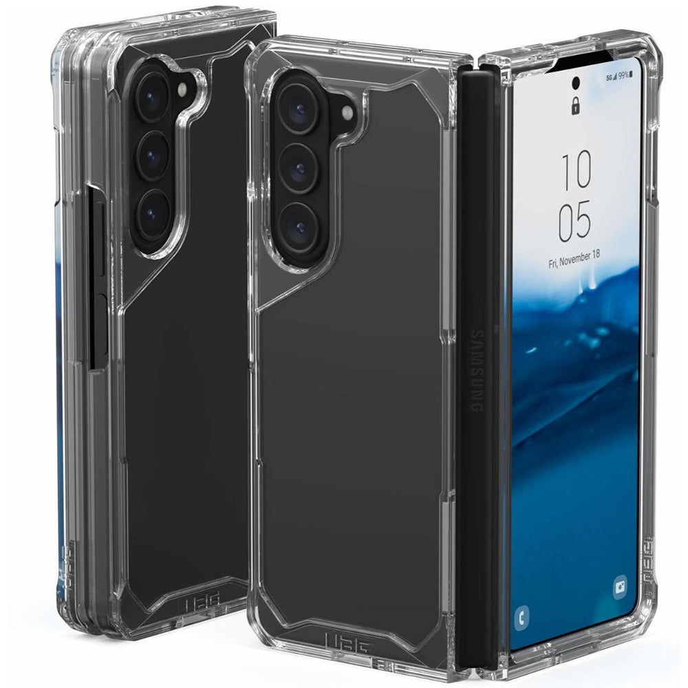 Funda para Samsung Galaxy Z Fold5 F946, Urban Armor Gear, Plyo, Transparente