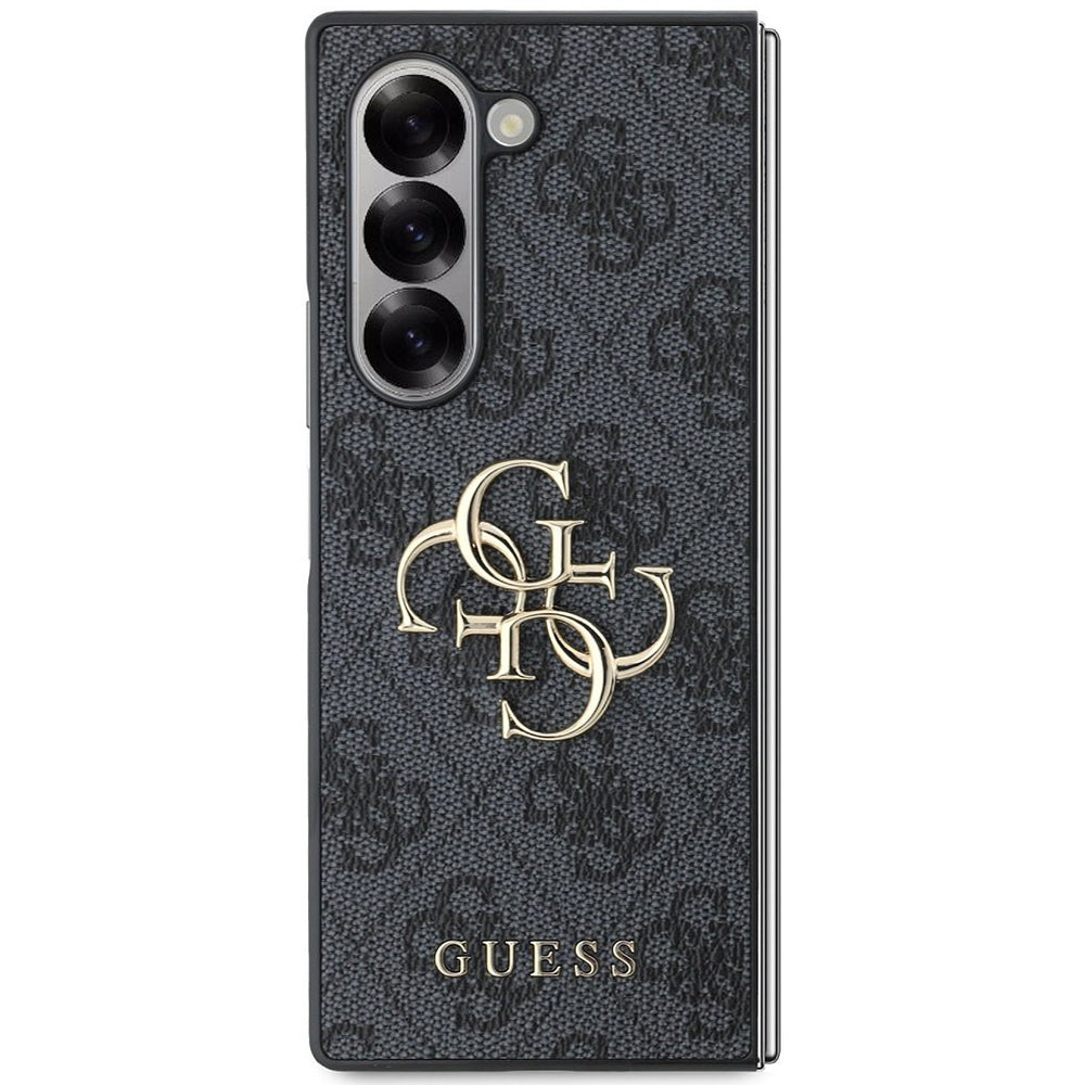 Funda para Samsung Galaxy Z Fold6 F956, Guess, Logo Metal 4G, Negra