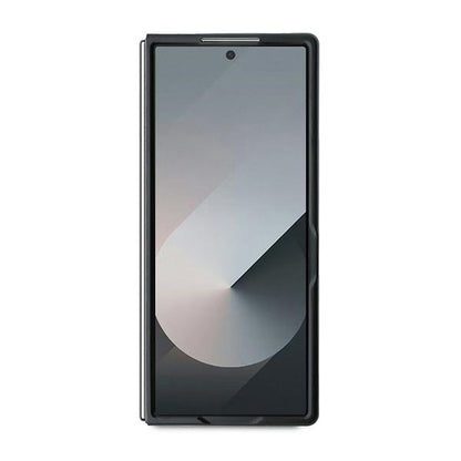 Funda para Samsung Galaxy Z Fold6 F956, Karl Lagerfeld, Saffiano Karl & Choupette Metal, Negra.