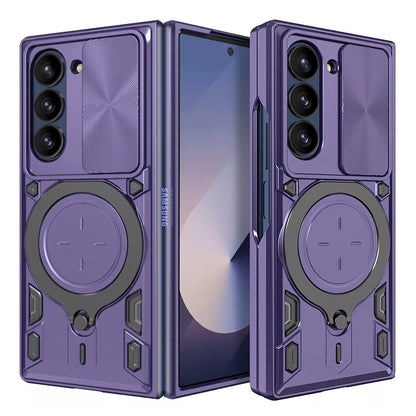 Funda para Samsung Galaxy Z Fold6 F956, Techsuit, CamGuard Pro, Morado