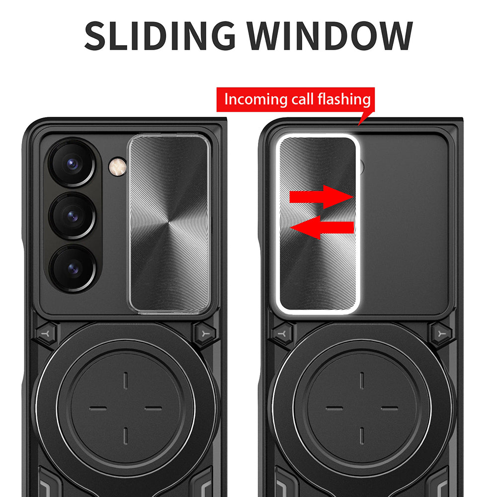 Case for Samsung Galaxy Z Fold6 F956, Techsuit, CamGuard Pro, Red