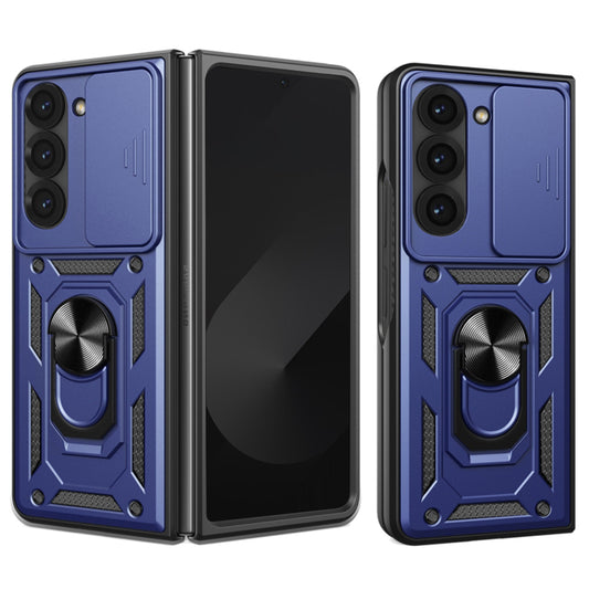 Funda para Samsung Galaxy Z Fold6 F956, Techsuit, CamShield, Azul