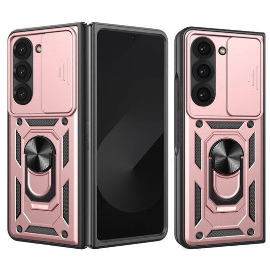 Funda para Samsung Galaxy Z Fold6 F956, Techsuit, CamShield, Rosa