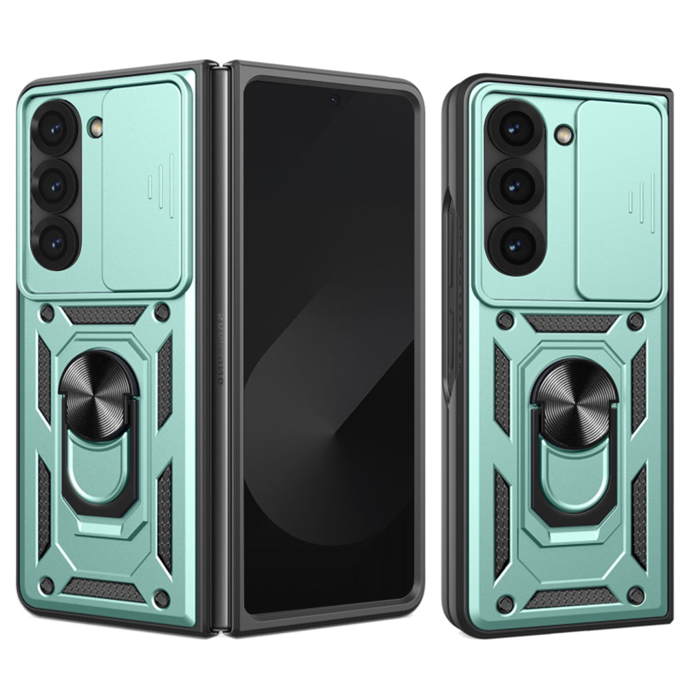 Case for Samsung Galaxy Z Fold6 F956, Techsuit, CamShield, Green