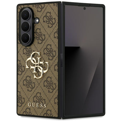 Funda para Samsung Galaxy Z Fold7 F966, Guess, 4G Big Logo, Marrón