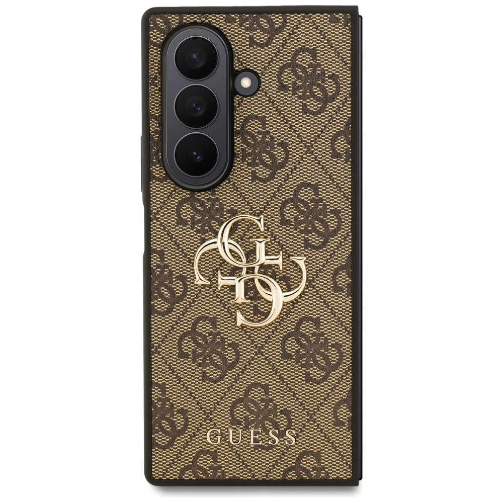 Funda para Samsung Galaxy Z Fold7 F966, Guess, 4G Big Logo, Marrón