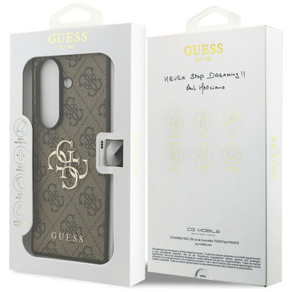 Funda para Samsung Galaxy Z Fold7 F966, Guess, 4G Big Logo, Marrón