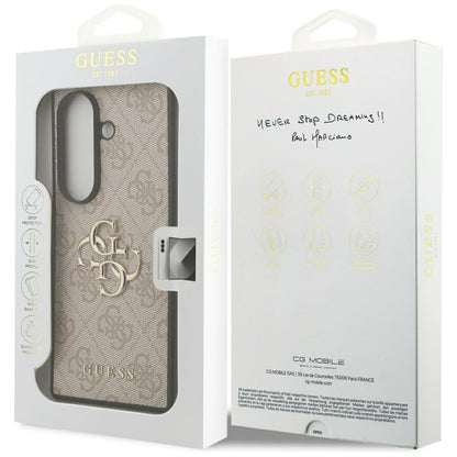 Funda para Samsung Galaxy Z Fold7 F966, Guess, 4G Big Logo, Rosa