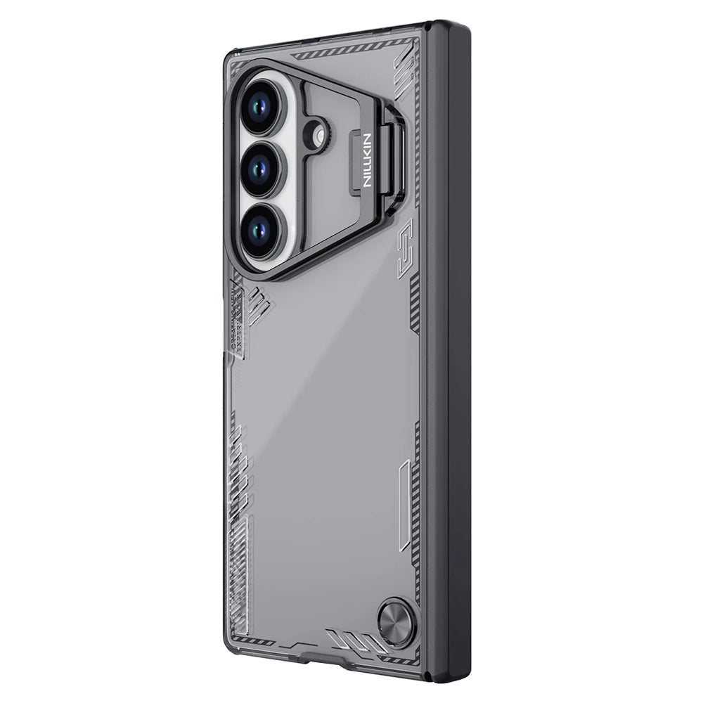 Funda para Samsung Galaxy Z Fold7 F966, Nillkin, Iceblade Prop con recorte para cámara, Negra