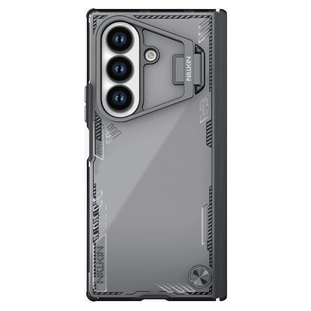 Funda para Samsung Galaxy Z Fold7 F966, Nillkin, Iceblade Prop con recorte para cámara, Negra