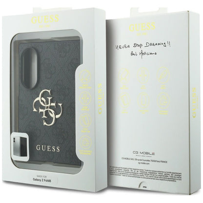 Case for Samsung Galaxy Z Fold8 F971, Guess, 4G Big Logo, Black