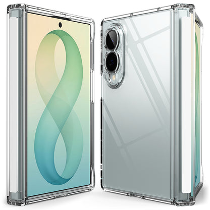 Funda para Samsung Galaxy Z Fold8 F971, Ringke, Fusion Flap, Transparente