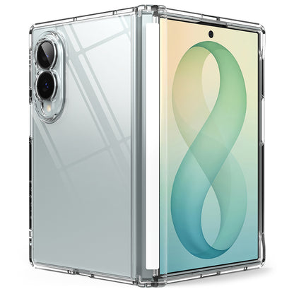 Funda para Samsung Galaxy Z Fold8 F971, Ringke, Fusion Flap, Transparente