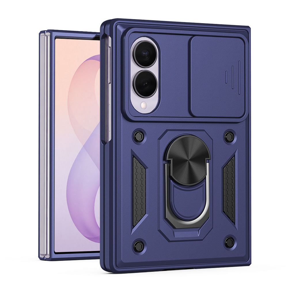 Funda para Samsung Galaxy Z Fold8 F971, Techsuit, CamShield, Azul