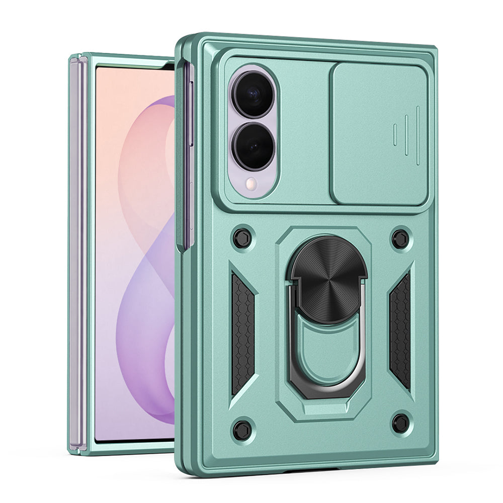 Funda para Samsung Galaxy Z Fold8 F971, Techsuit, CamShield, Verde