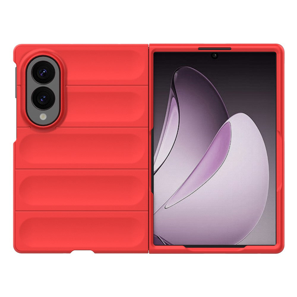 Funda para Samsung Galaxy Z Fold8 F976, Techsuit, Magic Shield, Roja