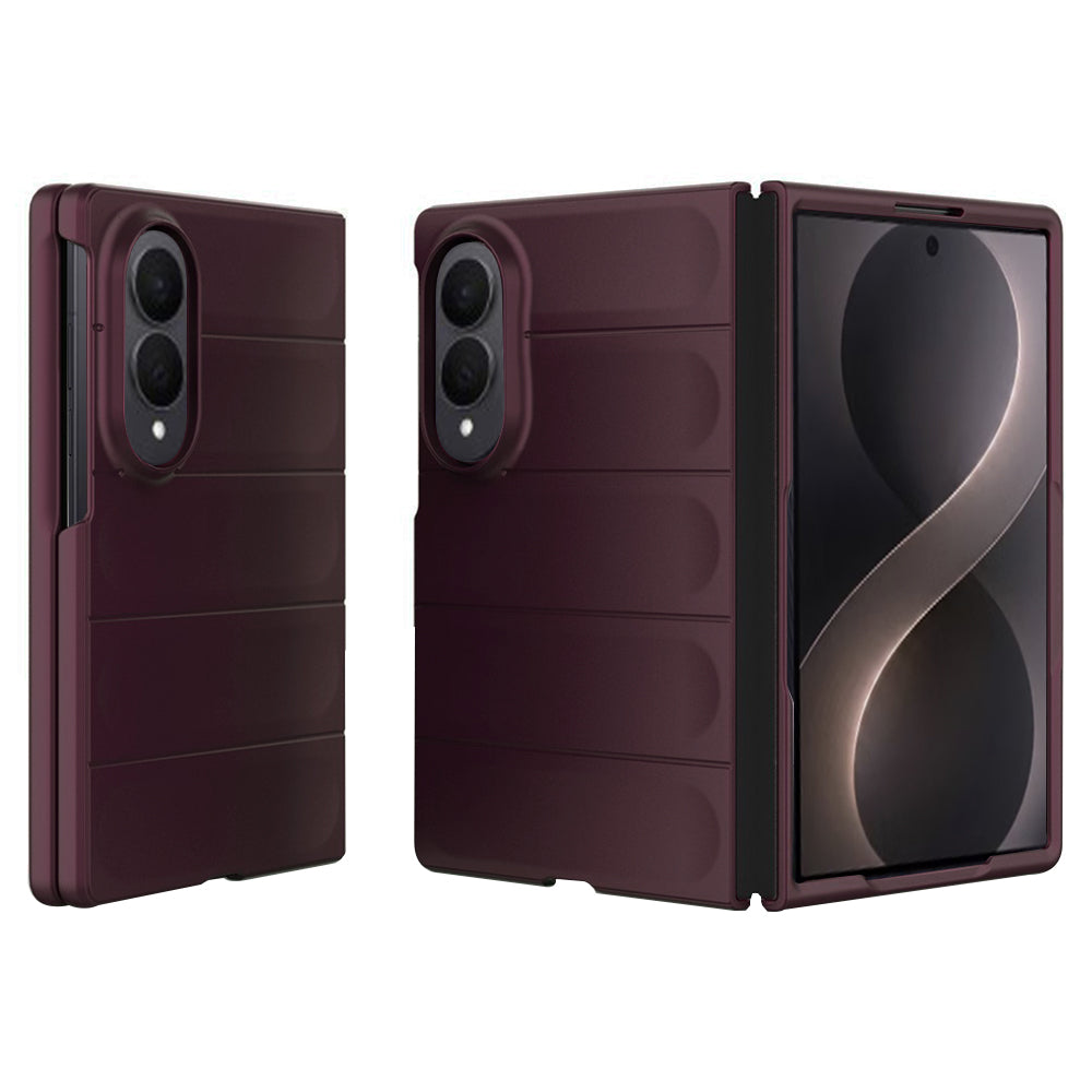 Funda para Samsung Galaxy Z Fold8 F976, Techsuit, Magic Shield, Granate