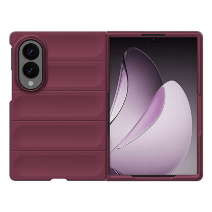Funda para Samsung Galaxy Z Fold8 F976, Techsuit, Magic Shield, Granate