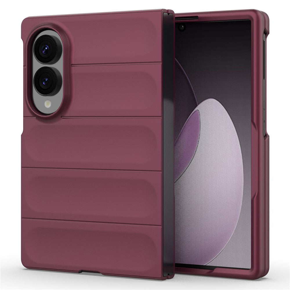 Funda para Samsung Galaxy Z Fold8 F976, Techsuit, Magic Shield, Granate