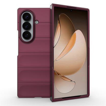 Funda para Samsung Galaxy Z Fold8 Ultra F971, Techsuit, Magic Shield, Granate