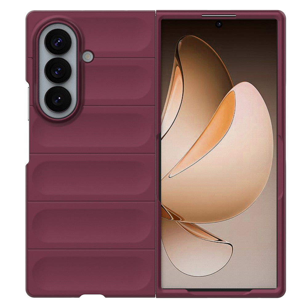 Funda para Samsung Galaxy Z Fold8 Ultra F971, Techsuit, Magic Shield, Granate