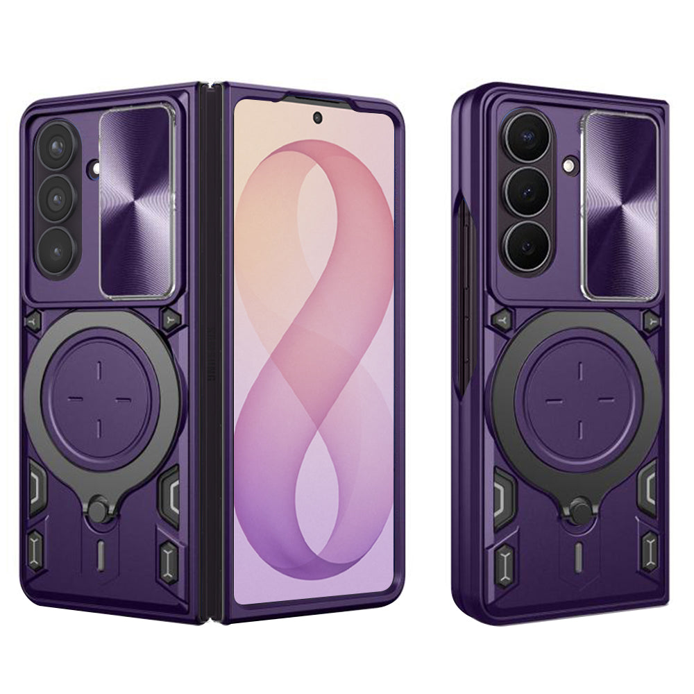 Funda para Samsung Galaxy Z Fold8 Ultra F976 / Z Fold7 F966, Techsuit, CamGuard Pro, Morado