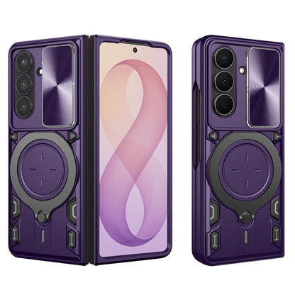 Funda para Samsung Galaxy Z Fold8 Ultra F976 / Z Fold7 F966, Techsuit, CamGuard Pro, Morado