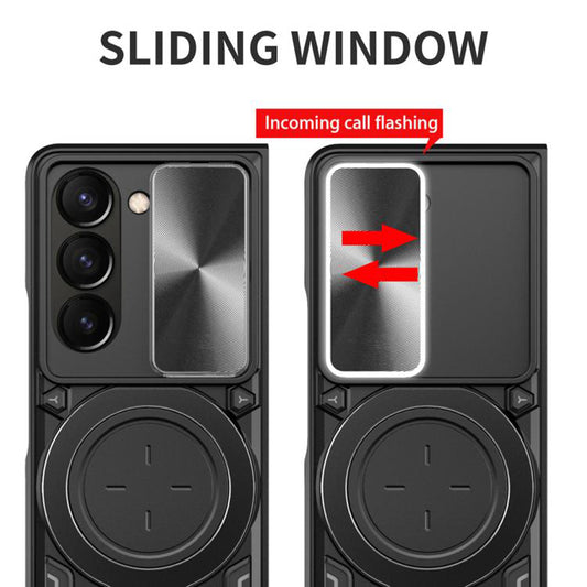 Funda para Samsung Galaxy Z Fold8 Ultra F976 / Z Fold7 F966, Techsuit, CamGuard Pro, Roja