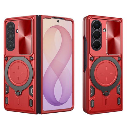 Funda para Samsung Galaxy Z Fold8 Ultra F976 / Z Fold7 F966, Techsuit, CamGuard Pro, Roja