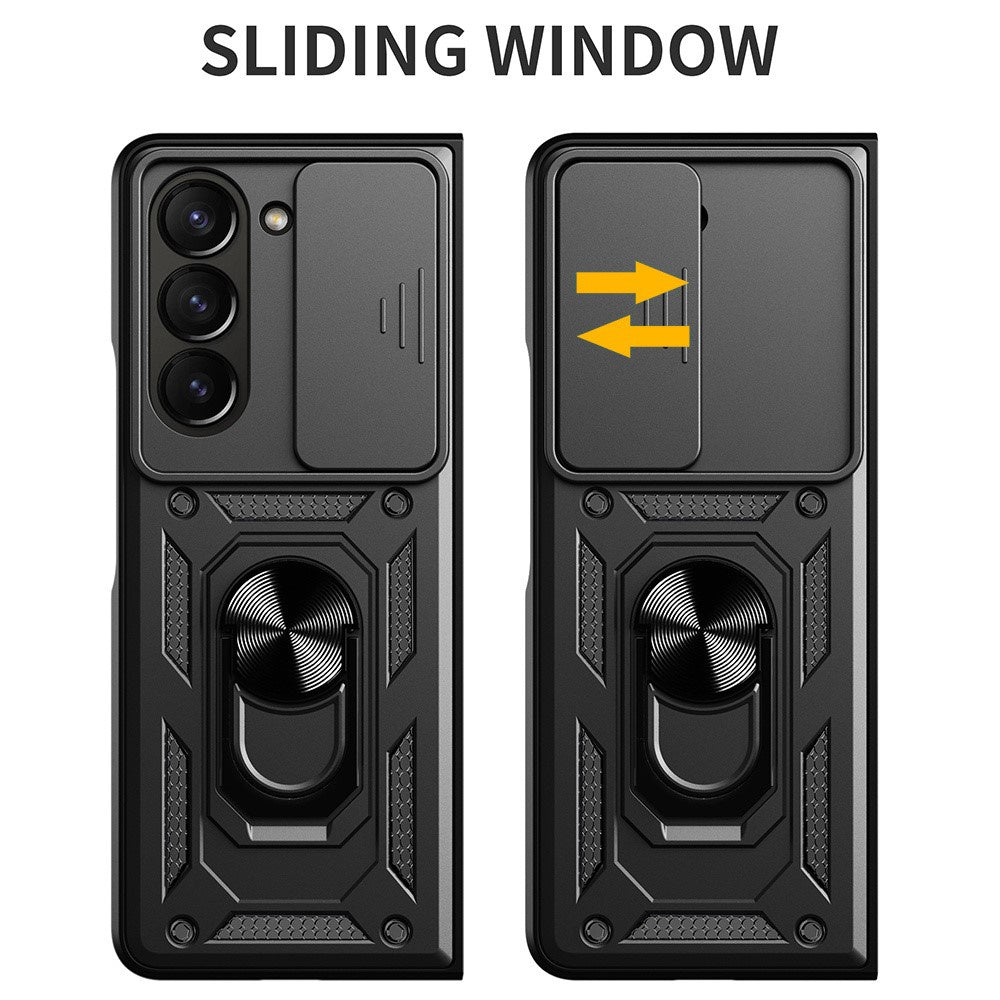 Funda para Samsung Galaxy Z Fold8 Ultra F976 / Z Fold7 F966, Techsuit, CamShield, Dorada