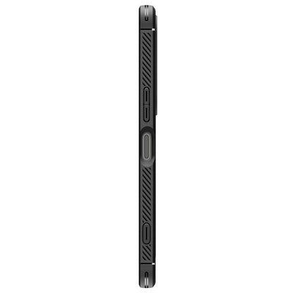 Funda para Sony Xperia 1 VII, Spigen, Rugged Armor, Negra Mate