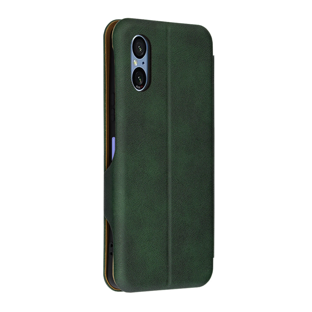 Funda para Sony Xperia 5 VI, Techsuit, Safe Wallet Plus, Verde