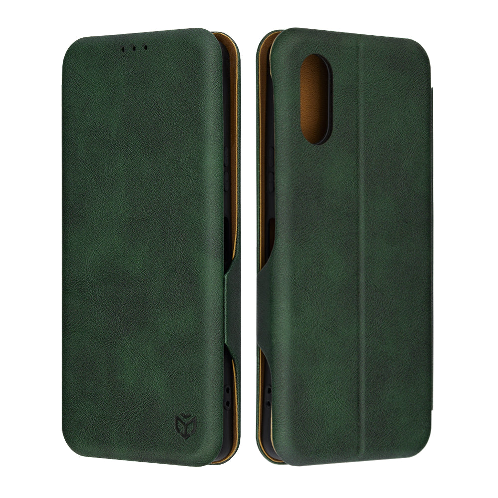 Funda para Sony Xperia 5 VI, Techsuit, Safe Wallet Plus, Verde