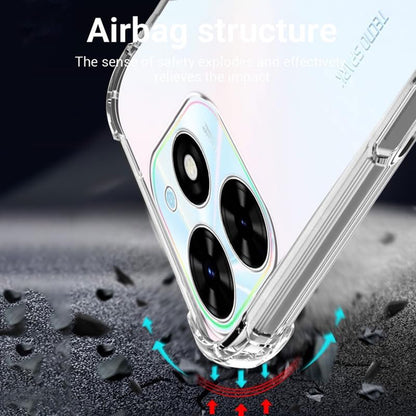 Funda para Tecno Spark Go 2024 / Spark 20C, Techsuit, Transparente a prueba de golpes