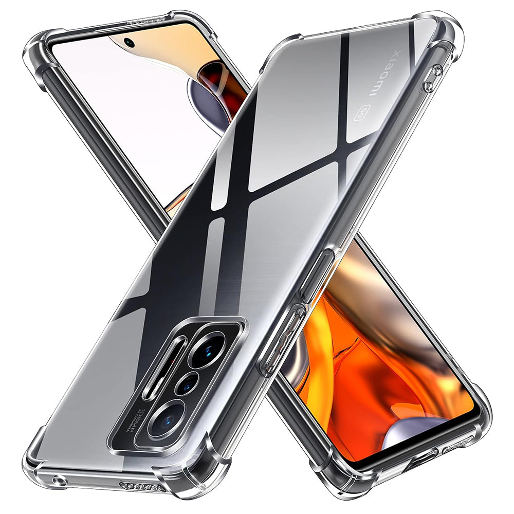 Funda para Xiaomi 11T / 11T Pro, Techsuit, Transparente a prueba de golpes