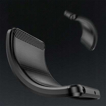 Funda para Xiaomi 12T / 12T Pro, Techsuit, Carbono, Negra