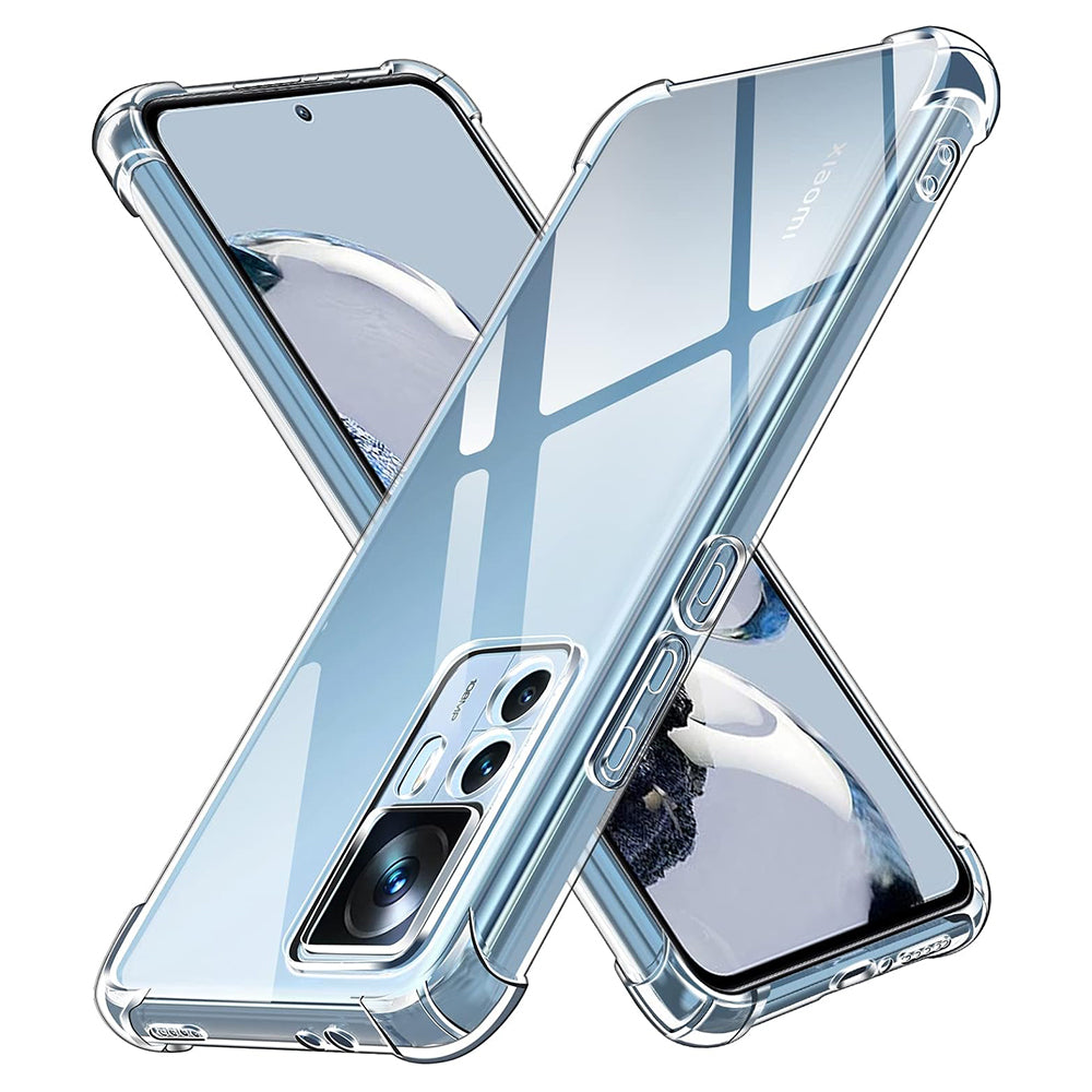 Funda para Xiaomi 12T / 12T Pro, Techsuit, Transparente a prueba de golpes