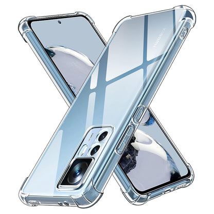 Funda para Xiaomi 12T / 12T Pro, Techsuit, Transparente a prueba de golpes