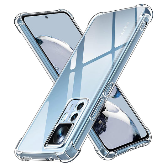 Funda para Xiaomi 12T / 12T Pro, Techsuit, Transparente a prueba de golpes
